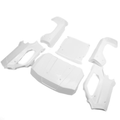 �˾���ũ LOS-3662 [TEAM LOSI] LOS-3662 Body Set, Complete, White:ALL 5IVE-T 3.0
