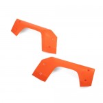 [TEAM LOSI] LOS-4011 Body Panel, Rear Fender, Left/Right, Flourescent Orange: 5IVE-T 3.0