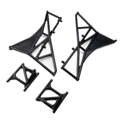 [�˾���ũ] LOS-3629 [TEAM LOSI] LOS-3629 Fender Mounts and Cage, Rear, L/R: ALL 5IVE-T 3.0