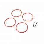 [TEAM LOSI] LOS-3693 Bleeder Shock Cap Screws & Washers: ALL 5IVE