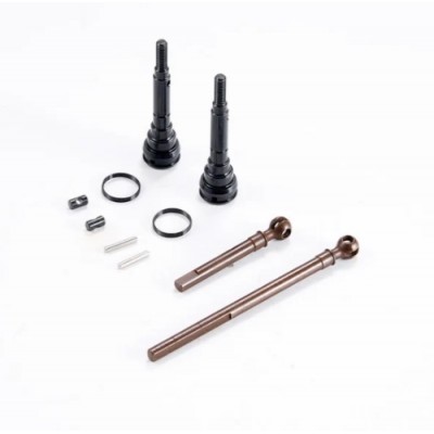 [�˾���ũ] C3701V2 [ROC HOBBY] UNIVERSAL DRIVESHAFT SET FRONT V2 FOR FCX10 TOYOTA LC80, FCX10 Discovery/Range Rover/Defender 110, FCX10 LC80 Brushless