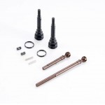 [ROC HOBBY] UNIVERSAL DRIVESHAFT SET FRONT V2 FOR FCX10 TOYOTA LC80, FCX10 Discovery/Range Rover/Defender 110, FCX10 LC80 Brushless