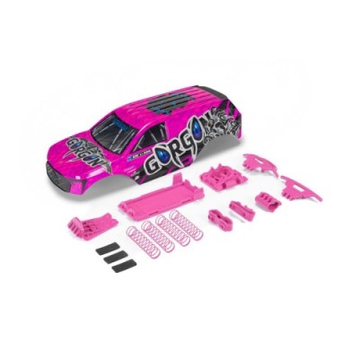 [�˾���ũ] ARA-2608 [ARRMA] ARA-2608 1/10 GORGON Painted, Decaled & Trimmed Body Set : Pink/Black