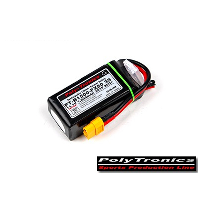¾Ë¾¾¹ðÅ© PT-B1500-FX80-3S PT-B1500-FX80 (11.1V, 3S1P, 80C+/JST-XT) ¸®Æ¬Æú¸®¸Ó ¹èÅ͸® - XT60