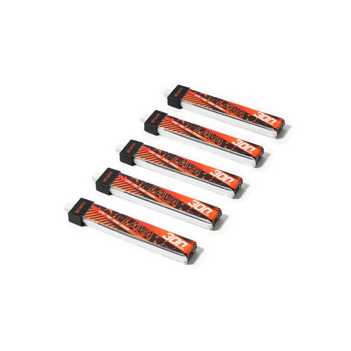�˾���ũ  [BETAFPV] LAVA 1�� 3.8V 300mAh 75C LiHV ��Ƭ������ ���͸� (5��)