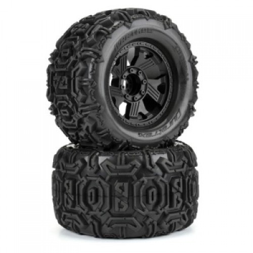 �˾���ũ DTX564510 [DURATRAX] 1/8 ��Ʈȣ�� F/R 3.8��ġ MT Ÿ�̾� ���� 17mm ���� ����(2��)