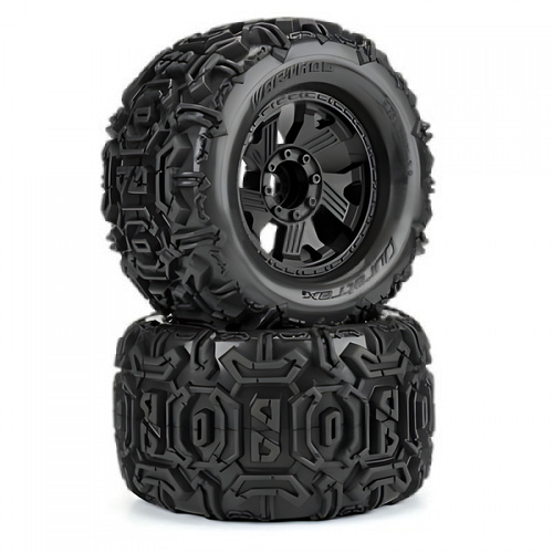 �˾���ũ DTX564510 [DURATRAX] 1/8 ��Ʈȣ�� F/R 3.8��ġ MT Ÿ�̾� ���� 17mm ���� ����(2��)