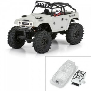[PROLINE-RACING] 3663-00 1/24 1979 Toyota Land Cruiser FJ40 Clear Body with Trail Cage: SCX24