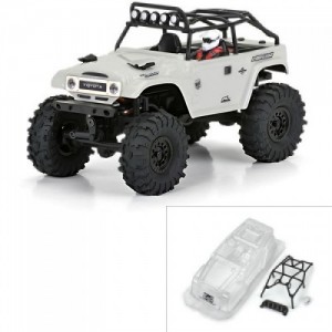 [PROLINE-RACING] 3663-00 1/24 1979 Toyota Land Cruiser FJ40 Clear Body with Trail Cage: SCX24