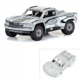 [PROLINE-RACING] 3675-14 1/16 Pre-Cut 2019 Chevy Trophy Truck Tough-Color Gray Body: GROM
