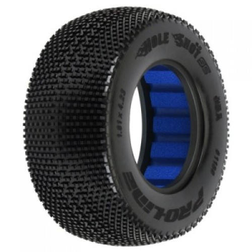 �˾���ũ PRO118002 [PROLINE-RACING] 1180-02 1/10 Hole Shot 2.0 M3 Front/Rear 2.2/3.0 Short Course Tires (2)