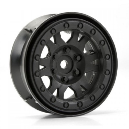 �˾���ũ PRO276903 [PROLINE-RACING] 2769-03 1/10 Impulse Front/Rear 1.9 12mm Rock Crawler Wheels (2) Black