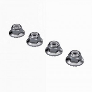 [ARRMA] ARA-2472 Wide Flanged Nyloc Nut M4 (4Pcs)
