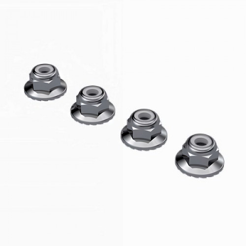 �˾���ũ ARA-2472 [ARRMA] ARA-2472 Wide Flanged Nyloc Nut M4 (4Pcs)