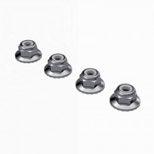 [ARRMA] ARA-2472 Wide Flanged Nyloc Nut M4 (4Pcs)