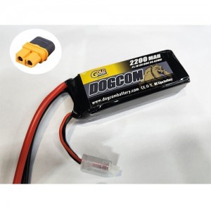 [DOGCOM] 11.1V 2200mAh 50C ��Ƭ������ ���͸� - �輱��