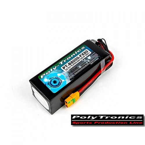 �˾���ũ PT-B8000-FX80_6 PT-B8000-FX80 (22.2V, 6S1P, 80C /JST-XT/XT90S) ��Ƭ������ ���͸� - XT90 ��Ƽ����ũ