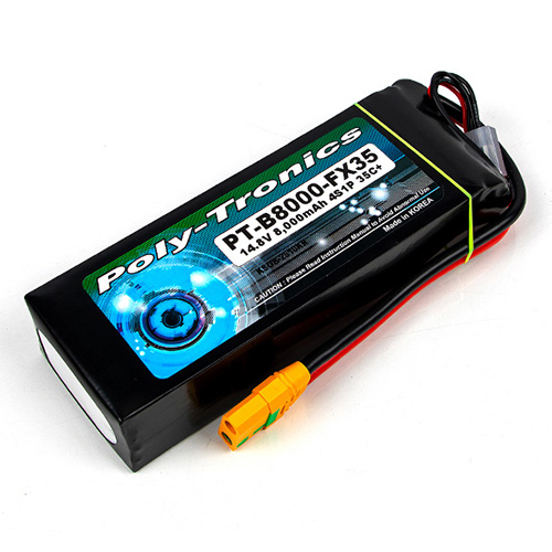 �˾���ũ PT-B8000-FX35_4 PT-B8000-FX35 (14.8V, 4S1P, 35C /JST-XT/XT90S) ��Ƭ������ ���͸� - XT90 ��Ƽ����ũ