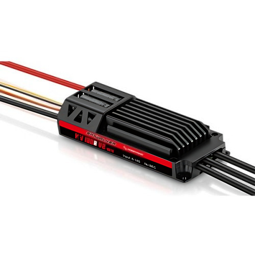 �˾���ũ 30222300 [HOBBYWING] ��ī�̿�Ŀ V2 130A OPTO HV �귯�ø��� ���ӱ� (6-14S ����)