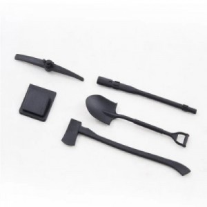 [ROC HOBBY] FCX10 Discovery/Range Rover/Defender 110 Axe And Shovel (Decorative)