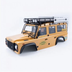 [ROC HOBBY] FCX10 Defender 110 Car Body Assembly Painted (Yellow)