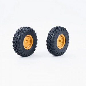 [ROC HOBBY] FCX10 Range Rover/Defender Wheel Assembly 1 Pair (25 Degrees)