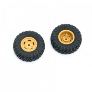 [ROC HOBBY] FCX24M Discovery/Range Rover Wheel Assembly Set