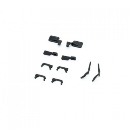 �˾���ũ C3486 [ROC HOBBY] FCX24M Defender 110/90 Rearview Mirror, Wiper and Handle