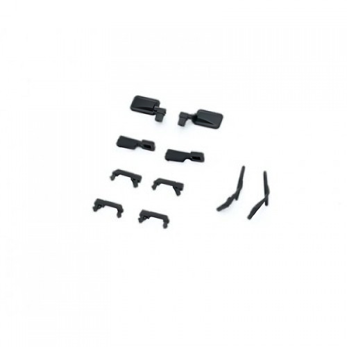 �˾���ũ C3486 [ROC HOBBY] FCX24M Defender 110/90 Rearview Mirror, Wiper and Handle