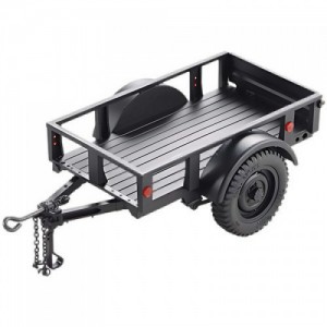 [ROC HOBBY] FCX18 UTILITY TRAILER C BLACK