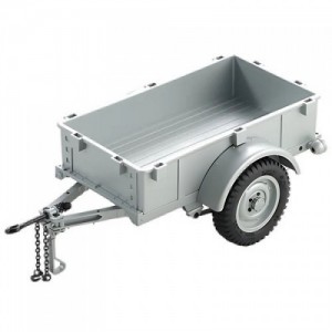 [ROC HOBBY] FCX18 UTILITY TRAILER A SLIVER