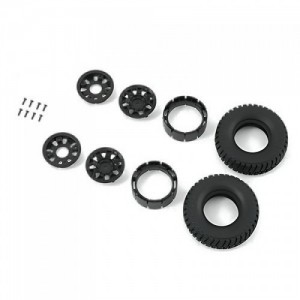 [ROC HOBBY] 1:18 HUMMER EV WHEEL SET