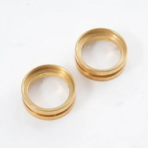 [ROC HOBBY] Upgrade Parts - BRASS WHEEL COUNTERWEIGHT FOR FCX18 HUMMER EV, FCX18 K10