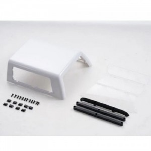[ROC HOBBY] FCX10 11001 HOPPER COVER WITH WINDOW (WHITE)