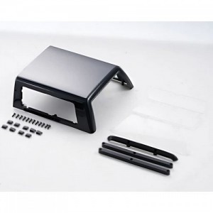 [ROC HOBBY] FCX10 11001 HOPPER COVER WITH WINDOW (BLACK)