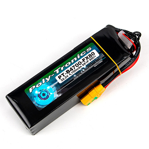 �˾���ũ PT-B4700-FX80-6S PT-B4700-FX80 (22.2V, 6S1P, 80C+/JST-XT/XT90S) ��Ƭ������ ���͸� - XT90 ��Ƽ����ũ