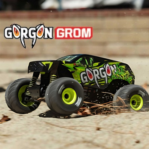 �˾���ũ ARA2130T1 [ARRMA] 1/16 GORGON GROM 4X4 RTR Brushed ���� Ʈ�� ,����� (������,���͸�,������ ����)
