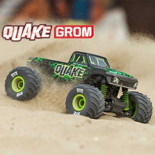 �˾���ũ ARA2137T2 [ARRMA] 1/16 QUAKE GROM 4X4 RTR Brushed ���� Ʈ�� ,�׸� (������,���͸�,������ ����)