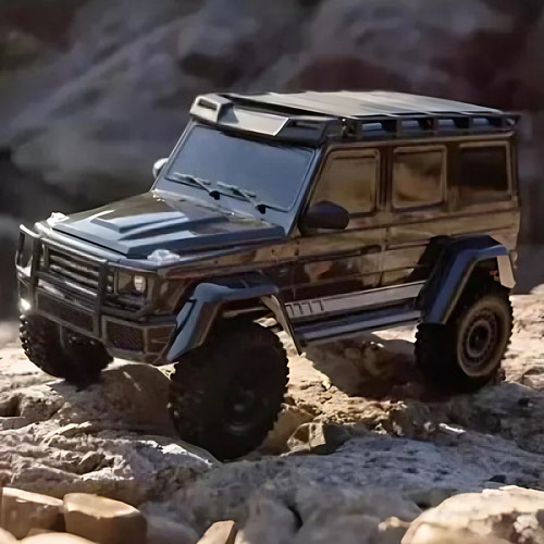 �˾���ũ YK4106 pro GB [YK HOBBY] YK4106 PRO 1:10 ROCK Trial �� Ʈ���̾� RTR Black