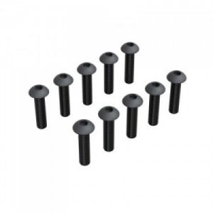 [ARRMA] ARA-3443 M2.5x12mm Button Head Screw With M3 Head (10)