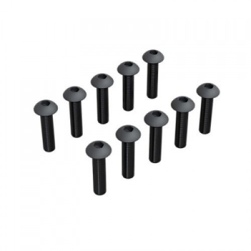 �˾���ũ ARA-3443 [ARRMA] ARA-3443 M2.5x12mm Button Head Screw With M3 Head (10)