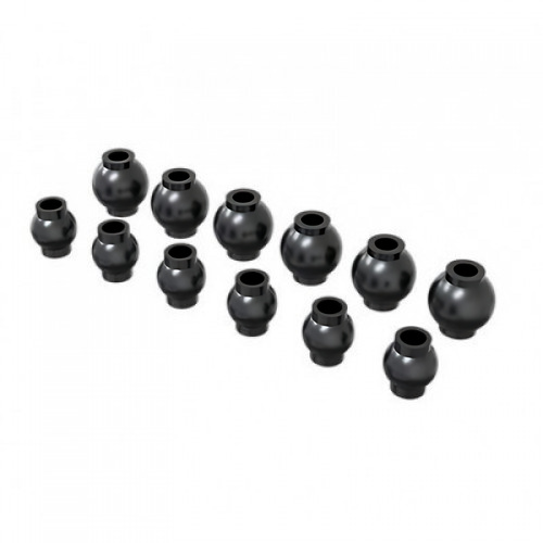 �˾���ũ ARA-2719 [ARRMA] ARA-2719 Steel Pivot Ball Set - Mini