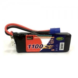 [EP POWER] 11.1V 1100mAh 40C ��Ƭ������ ���͸� - EC3��
