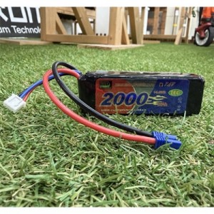 [EP POWER] 7.4V 2000mAh 30C ��Ƭ������ ���͸� - EC2��