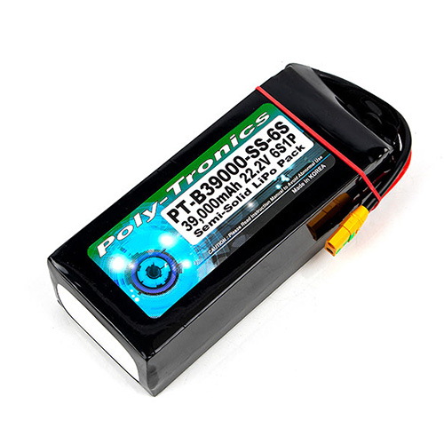 �˾���ũ PT-B39000_SS-6S [HYBRID] PT-B39000-SS-6S (22.2V/6S1P /XT90-S/Semi-Solid) �ݰ�ü ���͸�