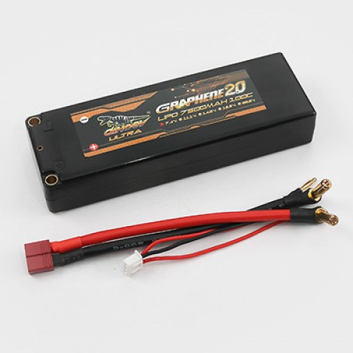 �˾���ũ  [Dinogy] Graphene 7.4V 7500mAh 100C ��Ƭ������ ���͸�
