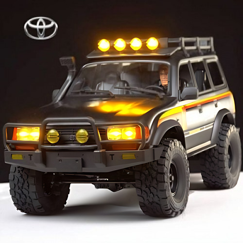 [�˾���ũ] FMS11042RSBK-BL-CN [ROC HOBBY] FMS 1:10 FCX10 LAND CRUISER LC8O RS BLACK BRUSHLESS CN ���Ÿ ����ũ���� �귯�ø��� ����