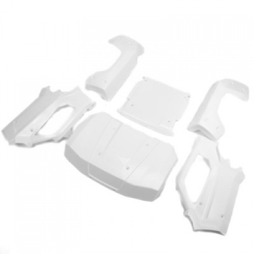 �˾���ũ LOS-3662 [TEAM LOSI] LOS-3662 Body Set, Complete, White:ALL 5IVE-T 3.0