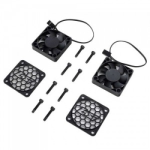 [TEAM LOSI] LOS-3765 Replacement Cooling Fan, 50mm with Losi Fan Cover (2): 5IVE-TE