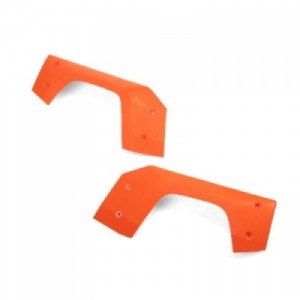 [TEAM LOSI] LOS-4011 Body Panel, Rear Fender, Left/Right, Flourescent Orange: 5IVE-T 3.0